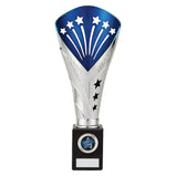 All Stars Super Rapid Trophy Silver & Blue-TR19527