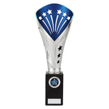 All Stars Super Rapid Trophy Silver & Blue-TR19527