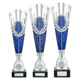 Inspire Laser Cut Cup Silver & Blue - TR19591