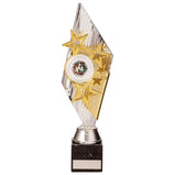 Pizzazz Plastic Trophy Silver & Gold- TR20520