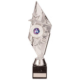 Pizzazz Plastic Trophy Silver -TR20523