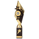 Pizzazz Plastic Trophy Gold & Black- TR20526