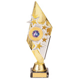 Pizzazz Plastic Trophy Gold & Silver- TR20531