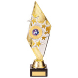 Pizzazz Plastic Trophy Gold & Silver- TR20531