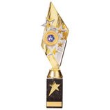 Pizzazz Plastic Trophy Gold & Silver- TR20531