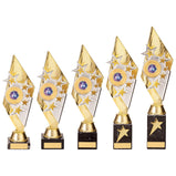 Pizzazz Plastic Trophy Gold & Silver- TR20531