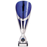 Rising Stars Deluxe Plastic Lazer Cup Silver & Blue -TR20532