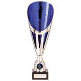 Rising Stars Deluxe Plastic Lazer Cup Silver & Blue -TR20532