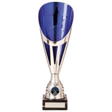 Rising Stars Deluxe Plastic Lazer Cup Silver & Blue -TR20532