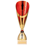 Rising Stars Deluxe Plastic Lazer Cup Gold & Red  -TR20535