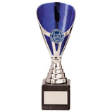 Rising Stars Premium Plastic Trophy Silver & Blue-TR20538