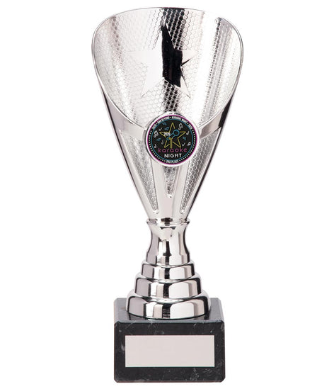 Copy of Rising Stars Premium Plastic Trophy Silver & Black-TR20540