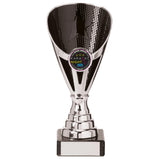 Rising Stars Premium Plastic Trophy Silver & Black-TR20541