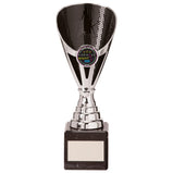 Rising Stars Premium Plastic Trophy Silver & Black-TR20541