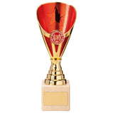 Rising Stars Premium Plastic Trophy Gold & Red-TR20543