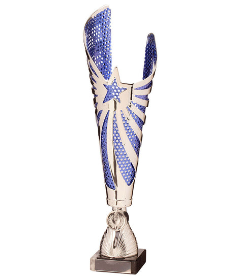 MegaStar Laser Cup Silver & Blue - TR22527