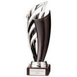 Spartan Plastic Trophy Silver & Black-TR22541