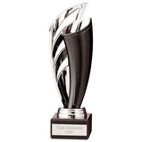 Spartan Plastic Trophy Silver & Black-TR22541