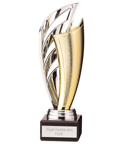 Spartan Plastic Trophy Silver & Gold-TR22542