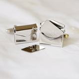 Secret Message Engraved Cufflinks