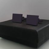 Gifts for him black cufflinks in gift box