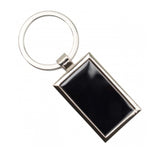 Black rectangle keyring