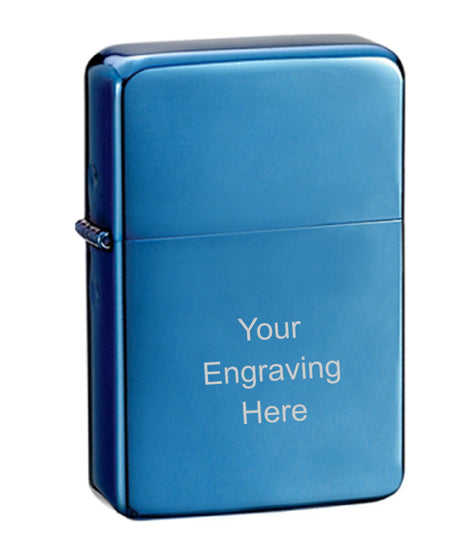 Stainless Steel Blue Ice Star Lighter