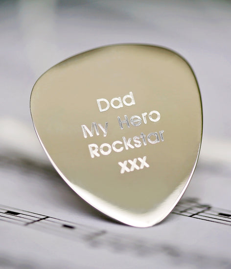 Engraved Guitar Pick