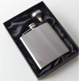 6oz Shiny Hipflask In Gift Box